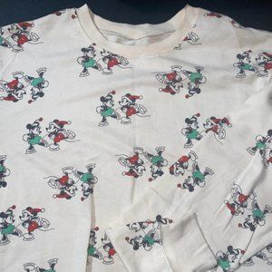 Mickey & Minnie Christmas Top (Large)